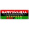 Signmission HAPPY KWANZA MAY THE HERITAGE WE SHARE LIGHT BANNER SIGN B-72 Happy Kwanza May The Her - alternate 1
